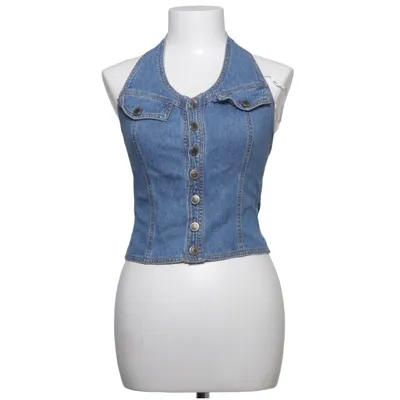 Crop top (Blå) fra Hennes Collection Bomuld