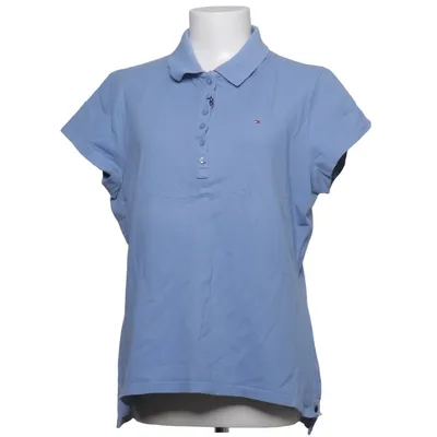 Poloshirt (Blauw) van Tommy Hilfiger Katoen, Elastaan