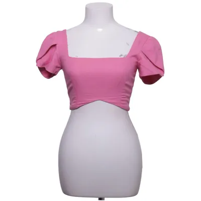 Crop top (Pink) fra Maza Linned, Viscose