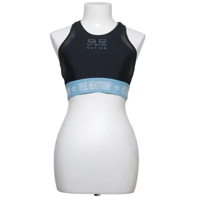Sports bra (Black, Blue) from P.E Nation