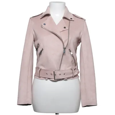 Bikerjacka (Rosa) från Mango Casual Elastan, Polyester
