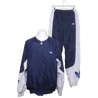 Träningsställ (Blå, Vit) från Adidas Bomull, Polyamid, Polyester