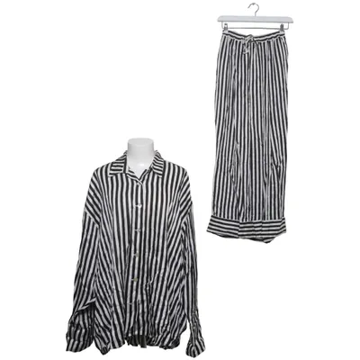 Pyjamasz (Sort, Hvid) fra Sleeper Viscose
