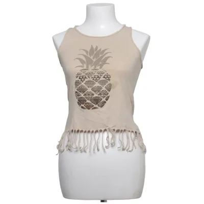 Tanktop (Beige) van Motivi Katoen, Elastaan