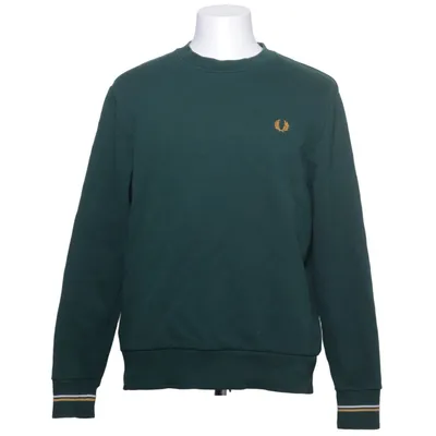 Sweatshirt (Vert) de Fred Perry Coton, Élasthane, Polyester