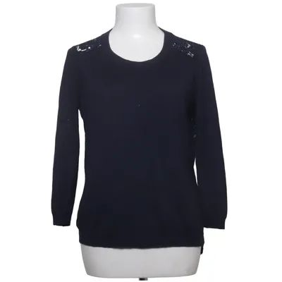 Pull-over (Bleu) de 123 Paris Coton, Polyamide, Viscose, Laine