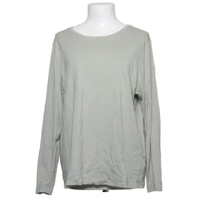 T-shirt à manches longues (Vert) de Tchibo Coton, Élasthane, Viscose
