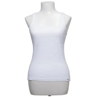 Tanktop (Wit) van Skiny Katoen, Elastaan