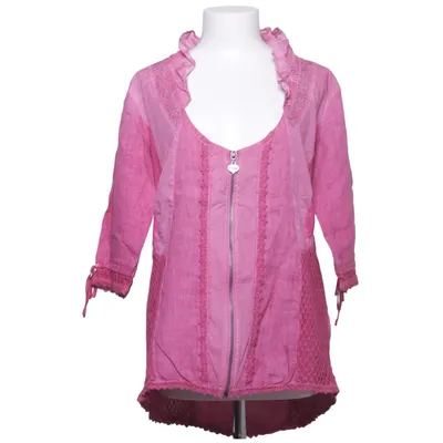 Blouse (Roze) van Tredy Katoen, Elastaan, Linnen