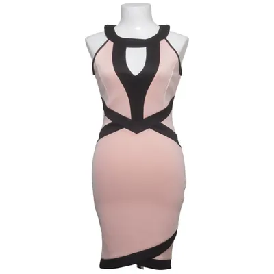 Jurk (Roze, Zwart) van Emamoda Elastaan, Polyester