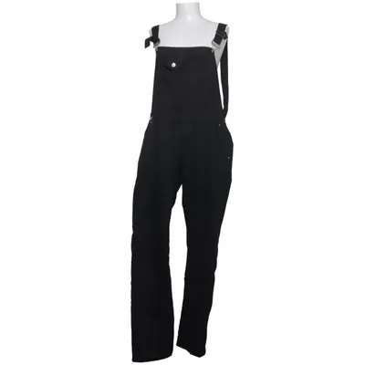 Salopette (Noir) de Jeans Élasthane, Polyester