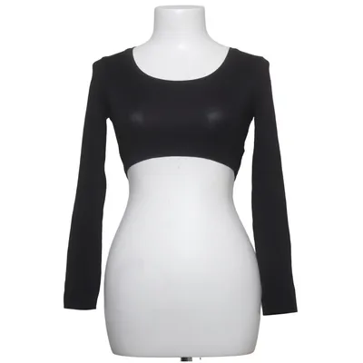 Crop top (Sort) fra ASOS Petite Elastan, Viscose