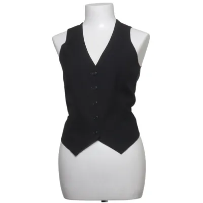 Suit vest (Black) from Pour Femme Polyester, Viscose