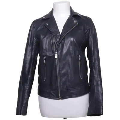 Biker jacket (Black) from The Kooples Cotton, Leather, Polyester
