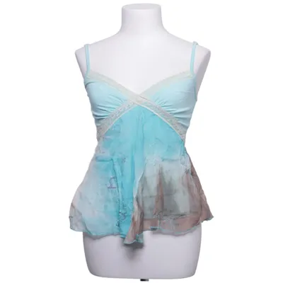 Tank Top (Blue, Brown, Multicolored) from Hallhuber Trend Silk