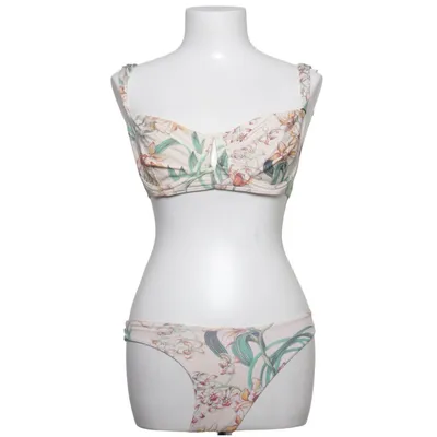 Bikini (Beige, Meerkleurig) van Monday Swimwear Elastaan
