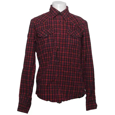 Chemise en flanelle (Rouge, Noir) de Identity Coton