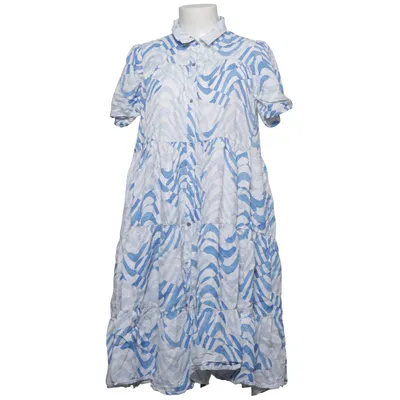 Jurk (Wit, Blauw, Grijs) van Better Rich Lyocell, Viscose