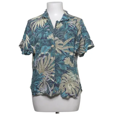 Short sleeve shirt (Blue, Green, Multicolored) from Le Truc Coordinates Linen, Viscose