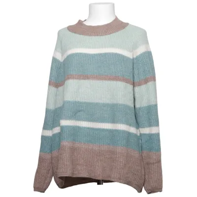 Tröja (Blå, Beige, Vit) från Laura Torelli Akryl, Polyester