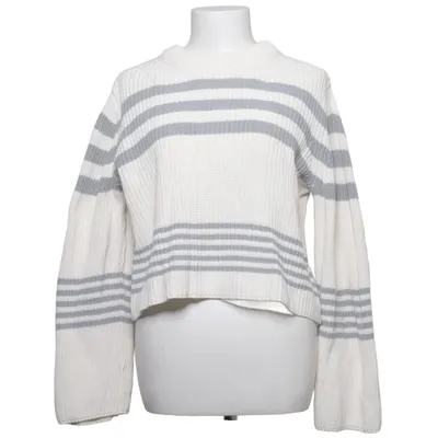 Pull-over (Blanc, Gris) de Claire Rose x NA-KD Coton