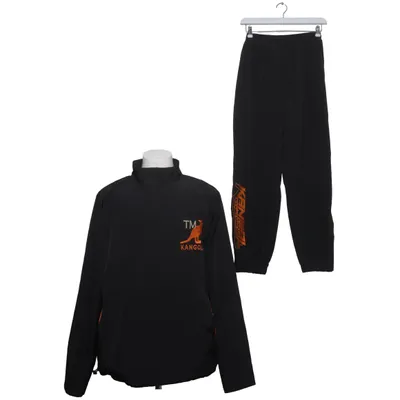 Sportssæt (Sort, Orange) fra Kangol Polyester