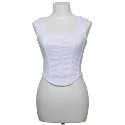 Débardeur (Blanc) de Madlady Coton, Élasthane, Polyester