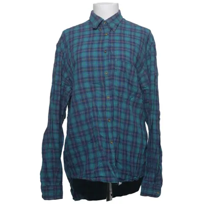 Flannel skjorte (Blå, Grøn) fra Tomorrow Bomuld