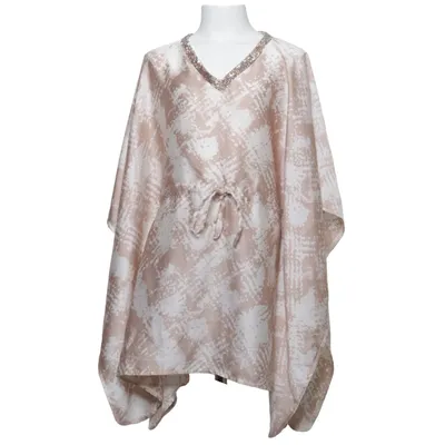 Kaftan (Beige, Weiß) von Ester Elenora