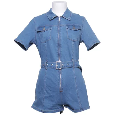 Jumpsuit (Blauw) van Eilly Bazar Katoen, Polyester, Elastaan