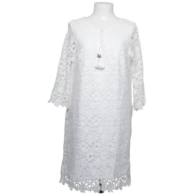 Dress (White) from SuZa Cotton, Polyester, Viscose