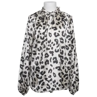 Blouse (Black, Beige) from Pernilla Wahlgren Design Polyester