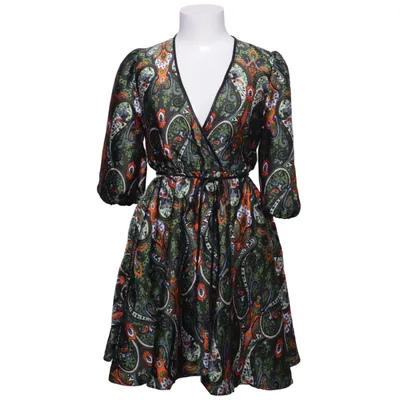 Dress (Green, Orange, Multicolored) from Phenomena Polyester