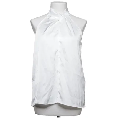 Halternecktopp (Vit) från Shein Elastan, Polyester