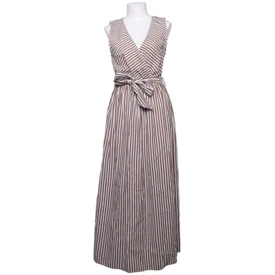Wickelkleid (Braun, Weiß) von Secret Season Viskose