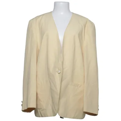 Kavaj (Gul) från Nino Polyester, Viskos