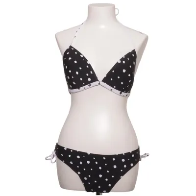 Bikini (Svart, Vit) från George Elastan, Polyamid, Polyester