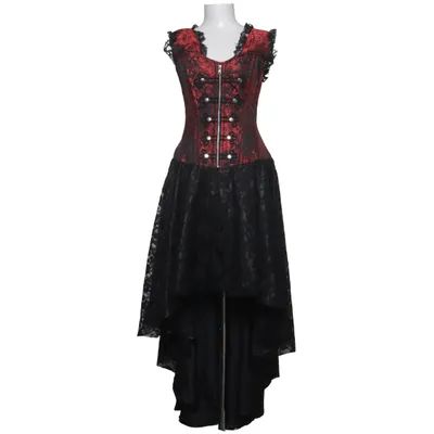 Maskeradkläder (Röd, Svart) från Burleska Bomull, Polyester