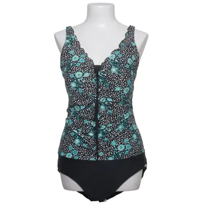 Badpak (Zwart, Wit, Turquoise) van Lascana Elastaan, Polyamide