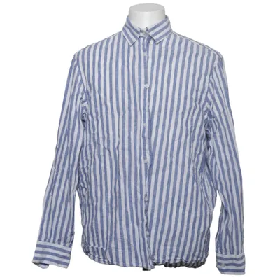 Chemise (Bleu, Multicolore) de H&M Coton, Lin