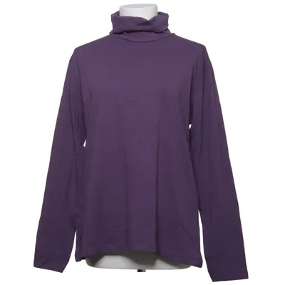 Pul à col roulé (Violet) de Åshild Coton, Élasthane