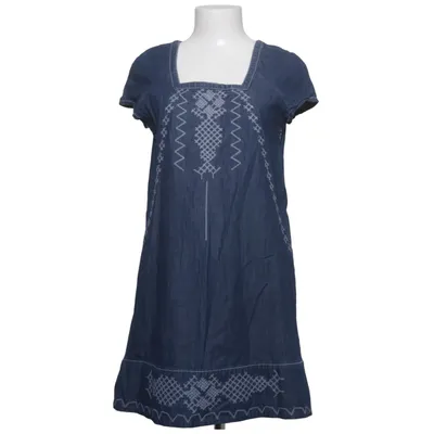 Denim dress (Blue, White) from VILA Cotton