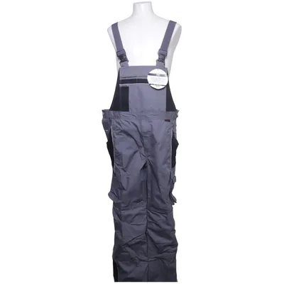 Hängselbyxor (Grå, Svart) från Qualitex Bomull, Polyester