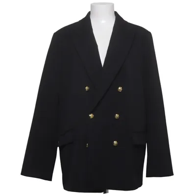 Blazer (Black) from H&M Polyester, Viscose, Elastane