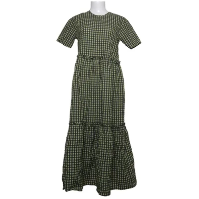Robe (Vert, Noir) de Junkyard Coton, Polyamide, Polyester
