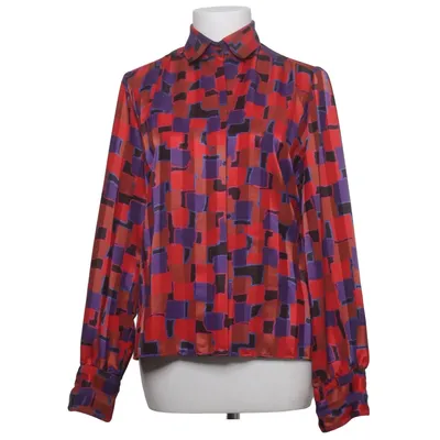 Blouse (Red, Purple, Multicolored) from Oscar of Sweden Polyester