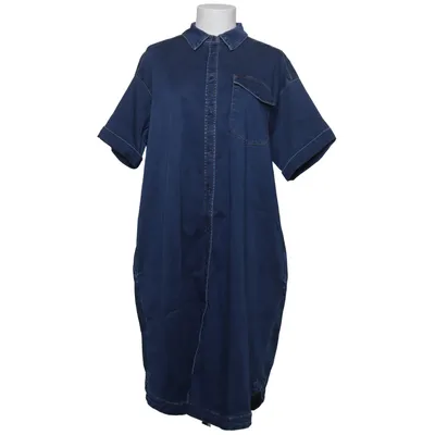 Jeanskjole (Blå) fra LauRie Elastan, Lyocell, Økologisk bomuld