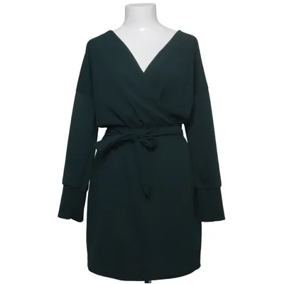 Slå-om-kjole (Grøn) fra Styleboom Elastan, Polyester