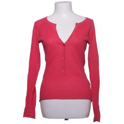 T-shirt manches longues (Rouge) de Dear Cashmere Cachemire, Coton