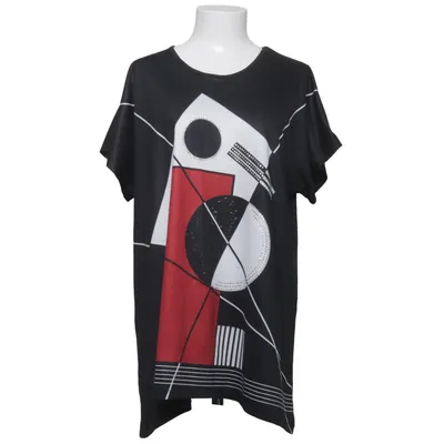 T-shirt (Zwart, Rood, Wit) van Plus Plus
